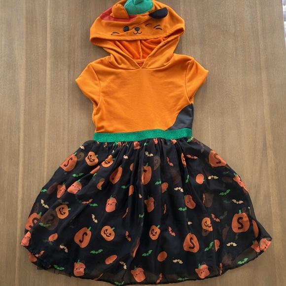 Squishmallows Halloween Kitty as Pumpkin Dress size Medium GUC - Picture 2 of 15